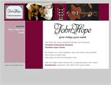 Tablet Screenshot of johnhopestrings.com